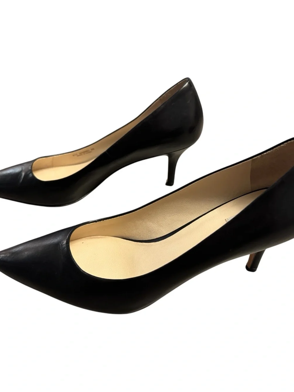 Cole Haan Black Pointed Toe Heels